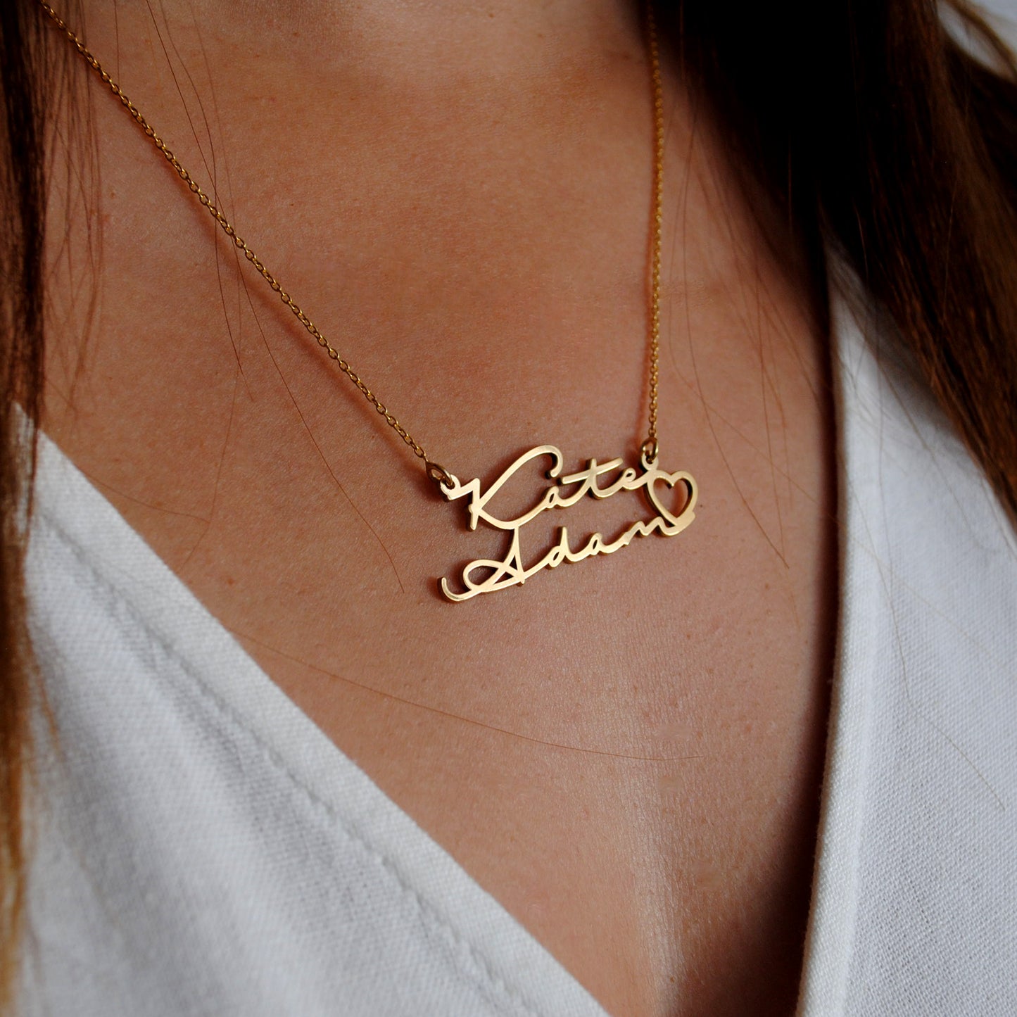 Double Name Necklace