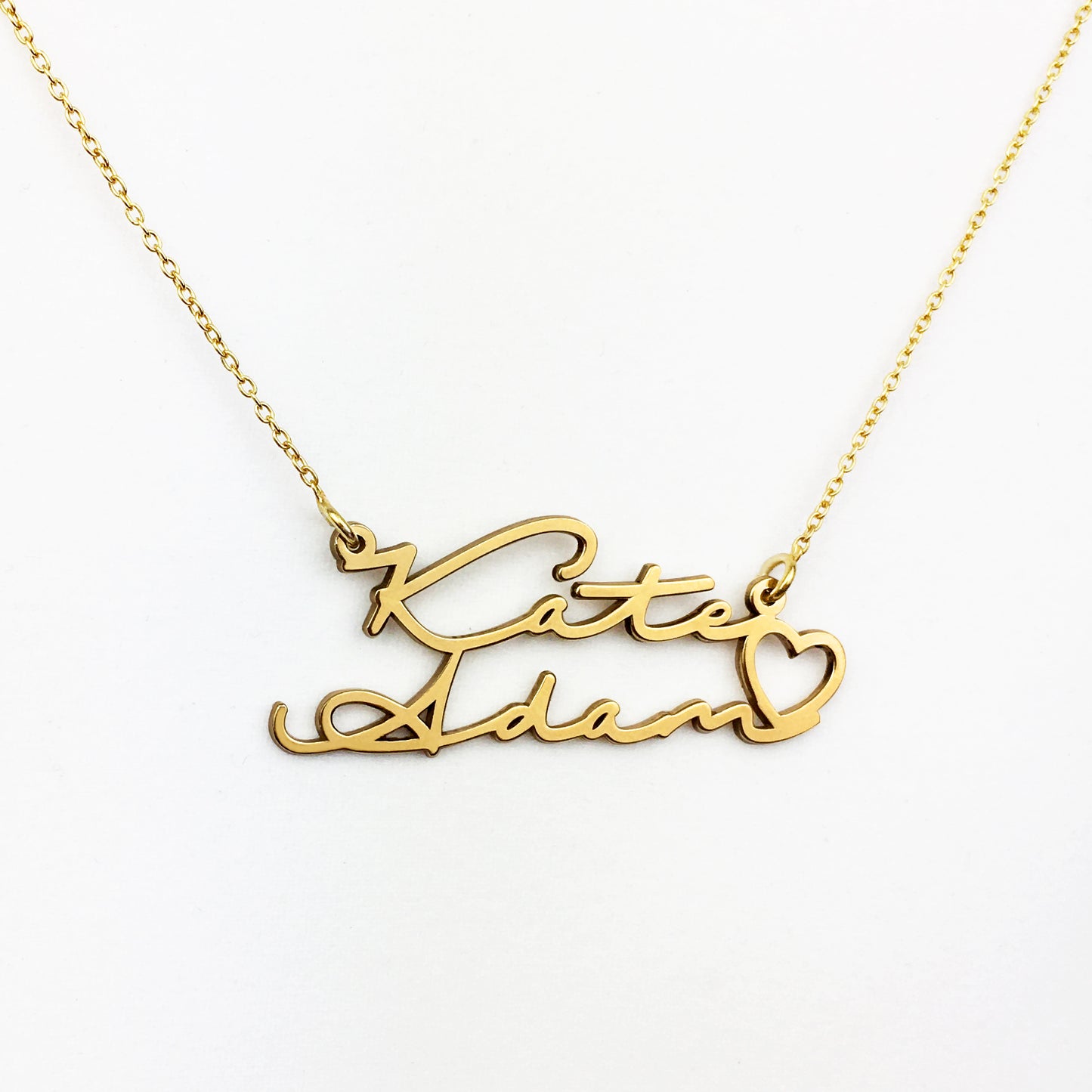 Double Name Necklace