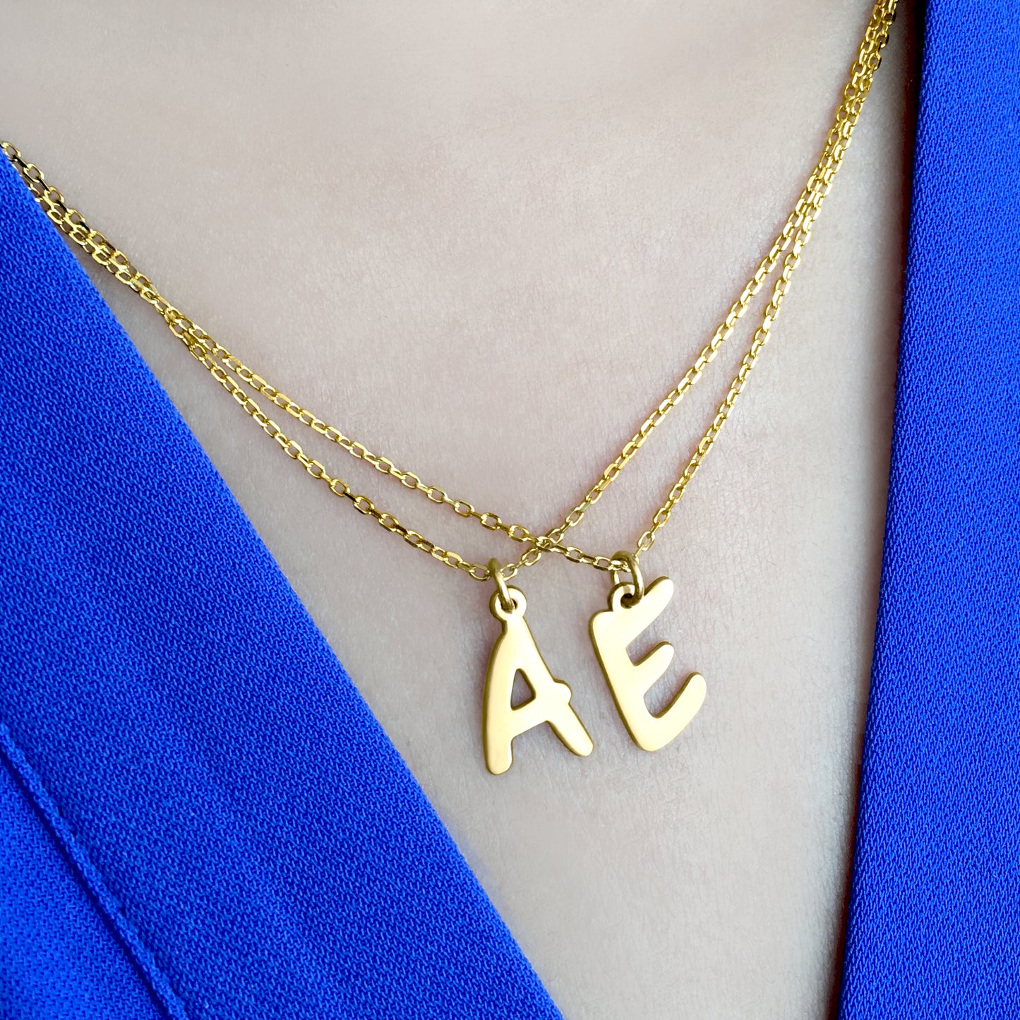 Initial Letter Necklace