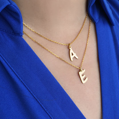 Initial Letter Necklace